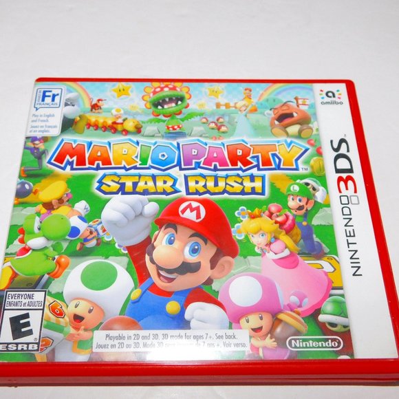 Nintendo 3DS MARIO PARTY STAR RUSH Game - Picture 1 of 5